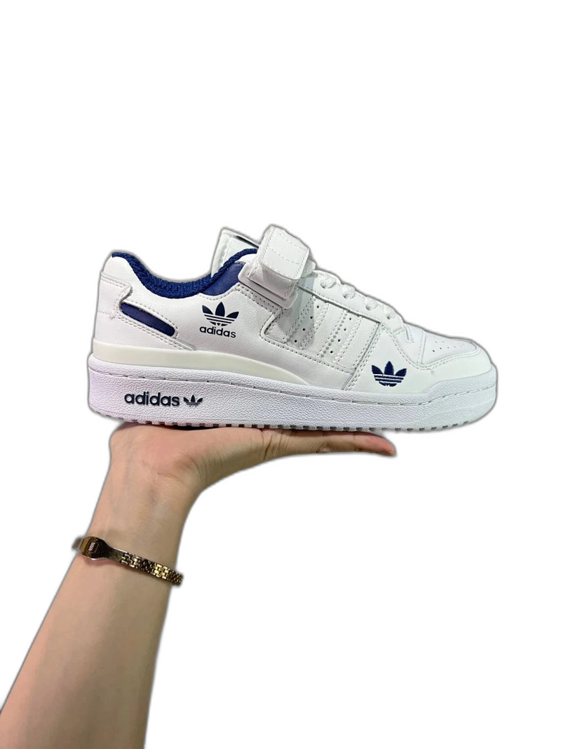 adidas Originals White Leather Sneakers: 90s Retro Unisex