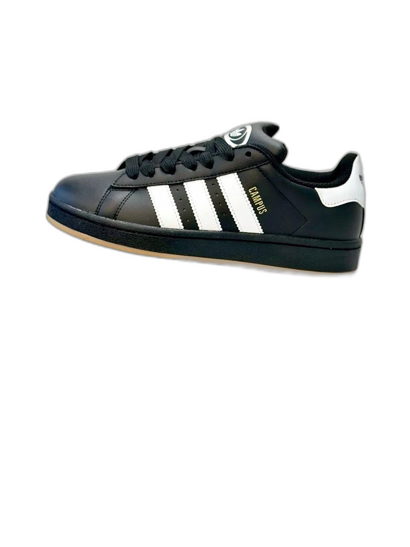 Adidas Campus 00s Black/White Leather Unisex Sneakers