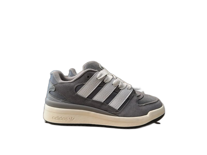 Adidas Classic Grey Suede Cushioned Sneakers - Unisex