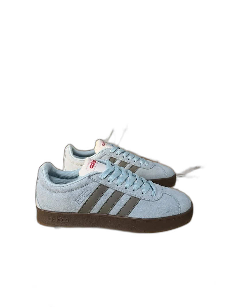 Adidas Classic Suede Light Blue Retro Unisex Sneakers