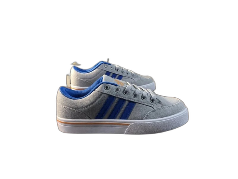 Adidas Grey Cushioned Canvas Sneakers - Unisex Classic