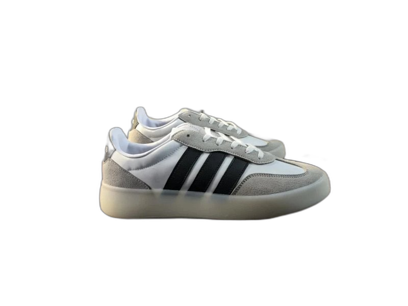 adidas Grey & White Leather Suede Unisex Sneakers