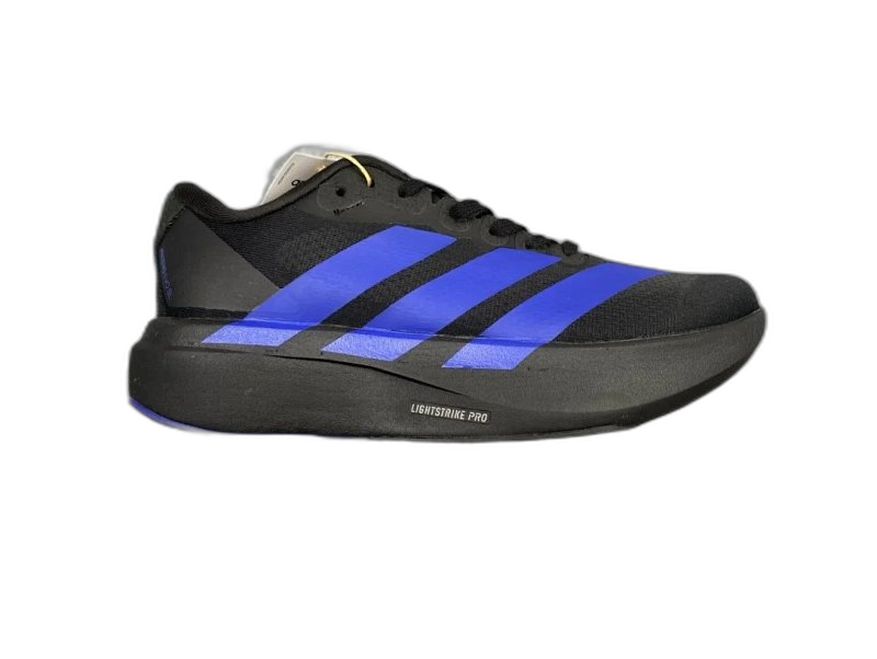 Adidas Lightstrike Pro Black/Blue Cushioned Sneakers