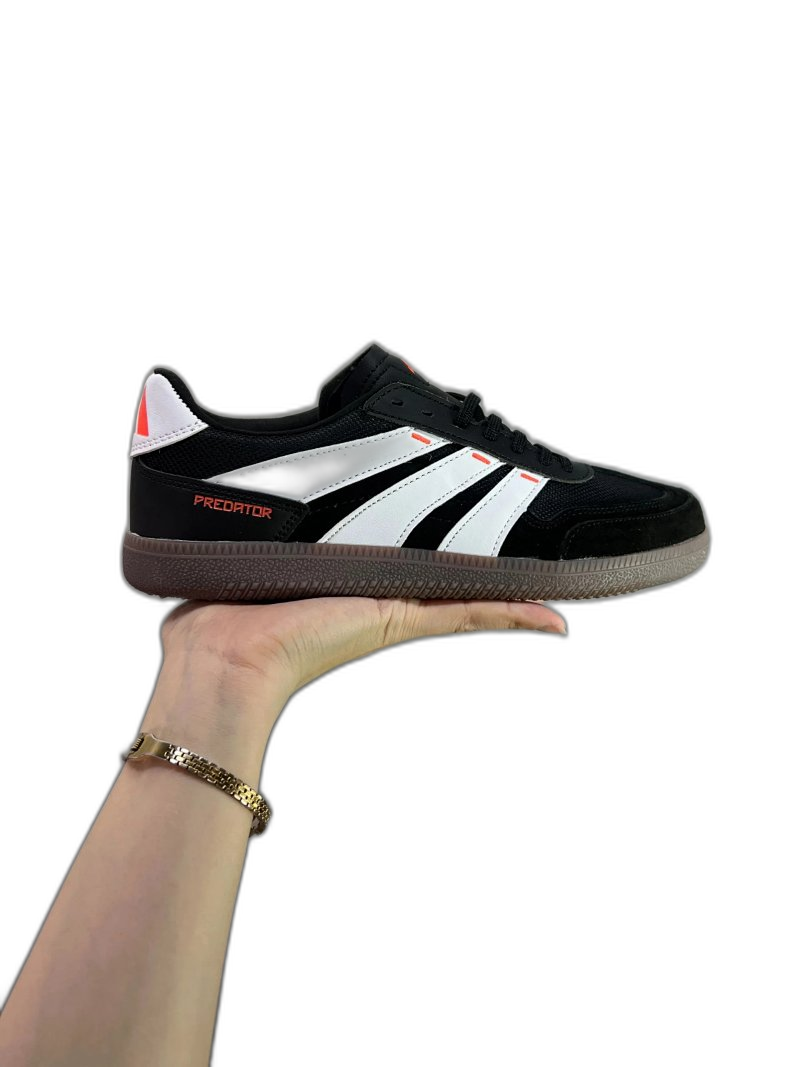 Adidas Predator Retro Suede & Mesh Cushioned Sneakers