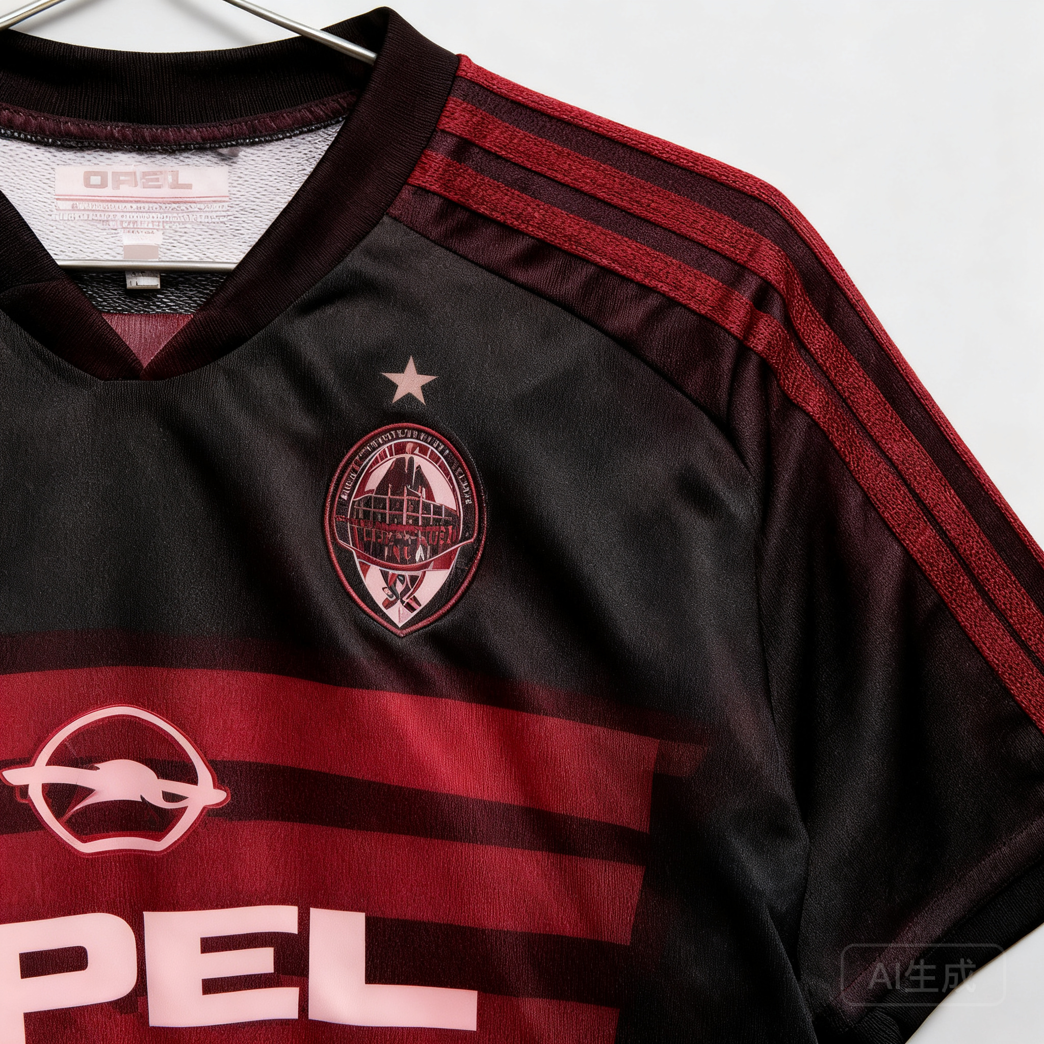 Adidas Red Soccer Jersey: Breathable Quick-Dry Polyester