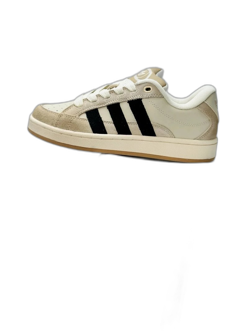 adidas Retro Beige Suede Sneakers: Cushioned Comfort, Unisex