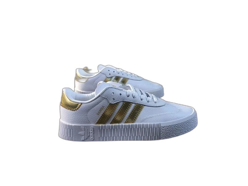 Adidas Samba White Leather Sneakers: Retro Unisex Shoes