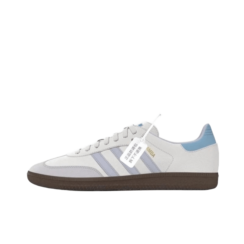 Adidas Samba White Leather Retro Sneakers - Unisex