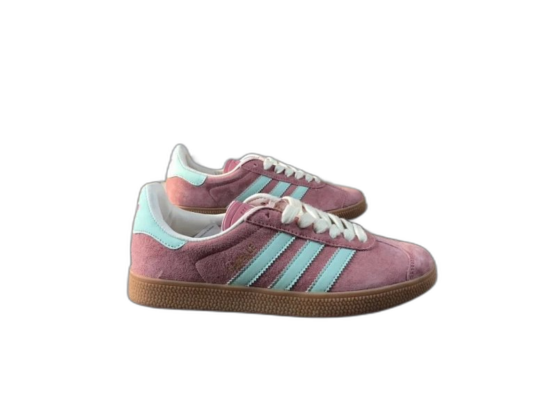 Adidas Suede Retro Sneakers Pink & Light Blue Unisex