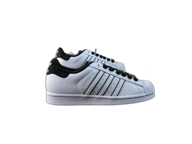 Adidas Superstar Black White Leather Unisex Sneakers