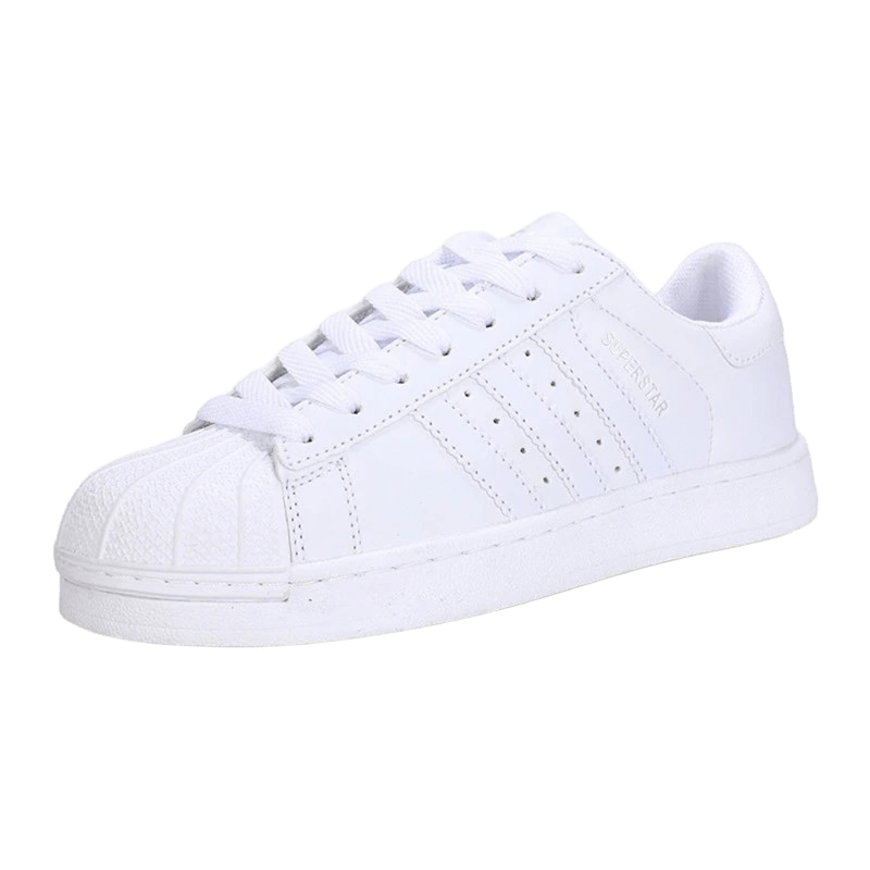 Adidas Superstar White Leather Sneakers 70s Retro