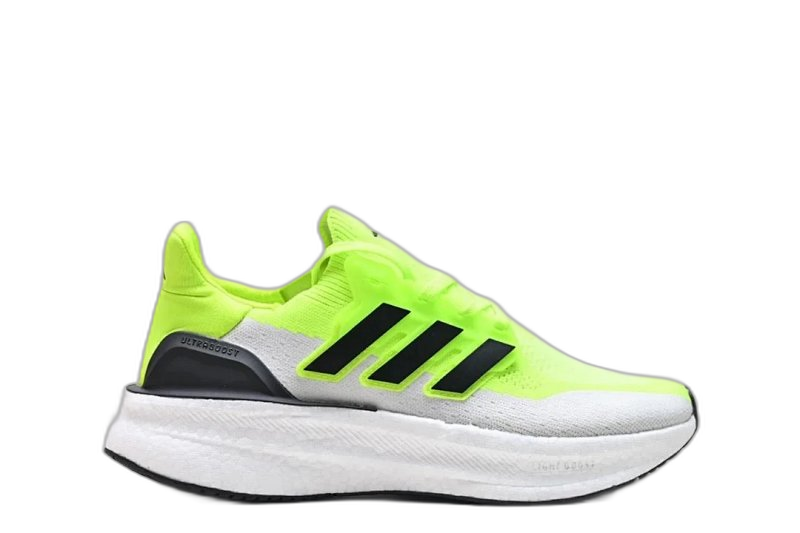 Adidas ULTRABOOST Neon Green Breathable Knit Running Shoes