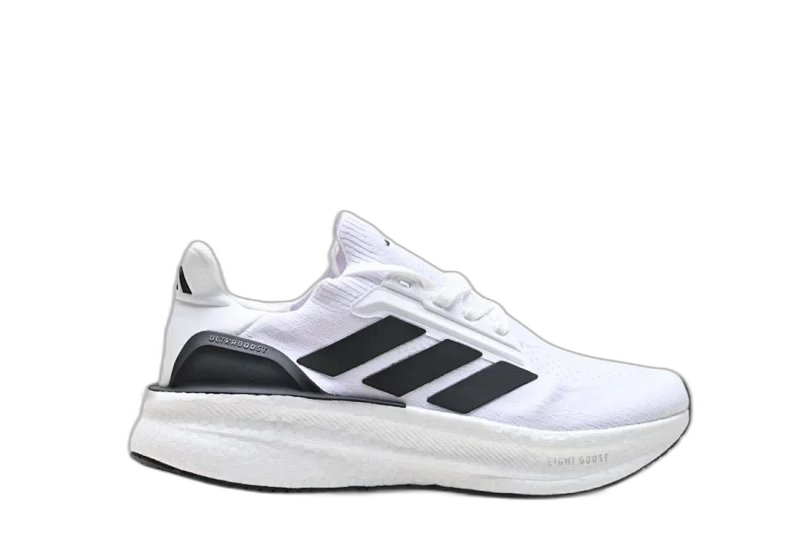 Adidas Ultraboost White Knit Running Shoes - Unisex