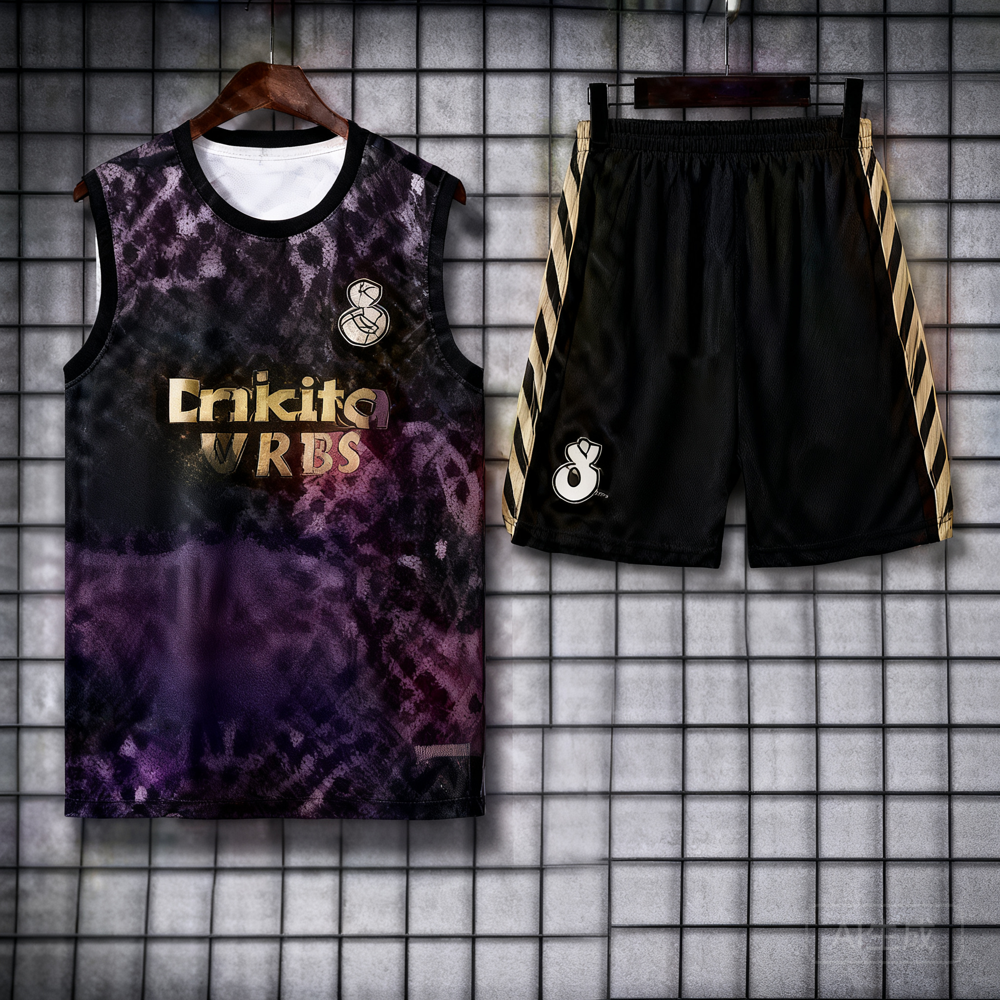adidas Unisex Black Breathable Athletic Wear Set