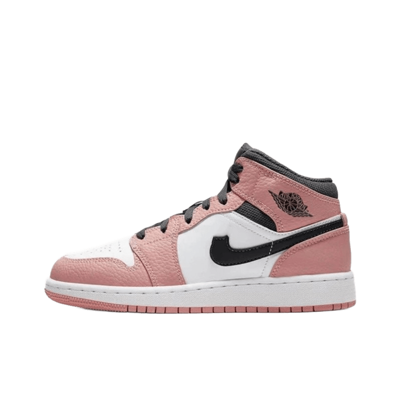Air Jordan 1 High Retro Pink Leather Unisex Sneakers
