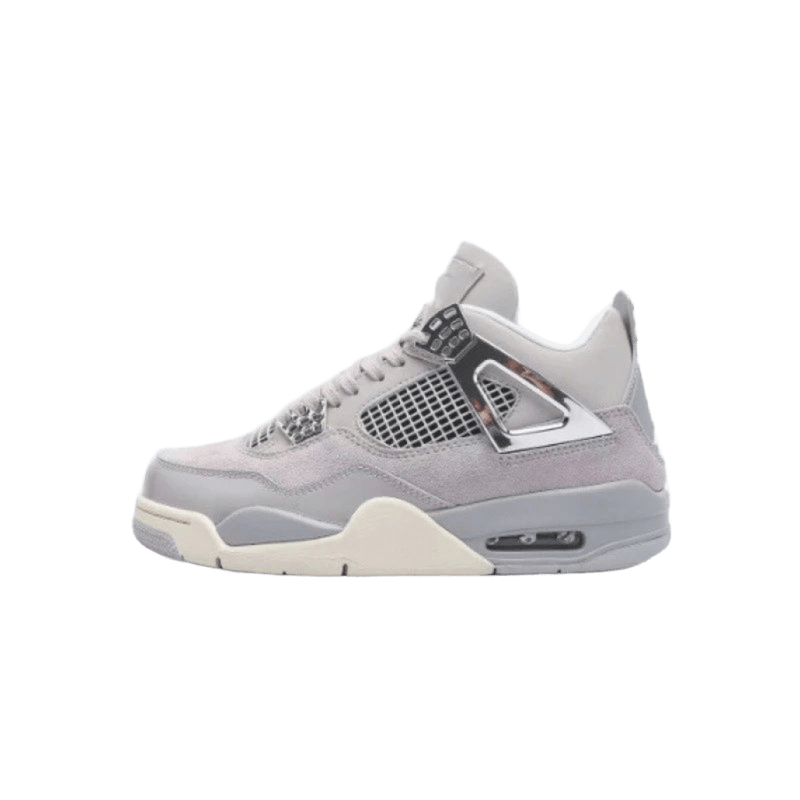 Air Jordan 4 Light Grey Suede - Men's & Women's Sneakers