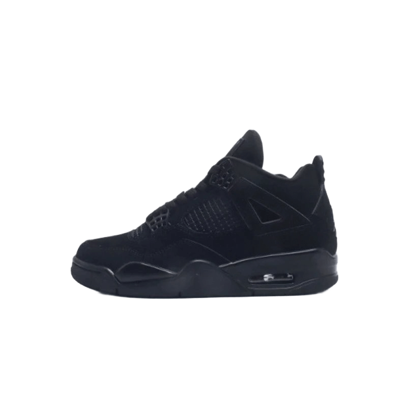 Air Jordan 4 Retro Black Suede - Unisex Basketball Shoes