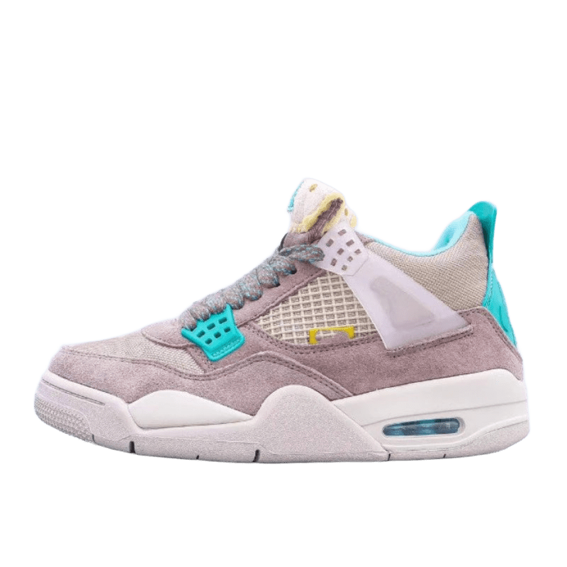 Air Jordan 4 Retro Laser Pink Suede Shoes