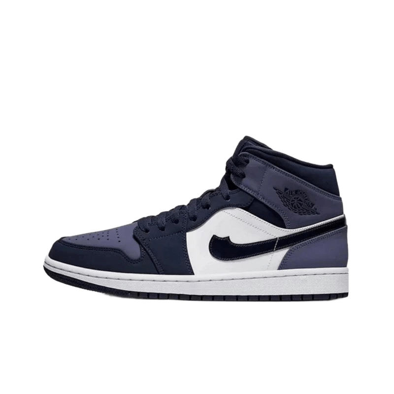 Air Jordan High '80s Retro Blue White Leather Sneakers