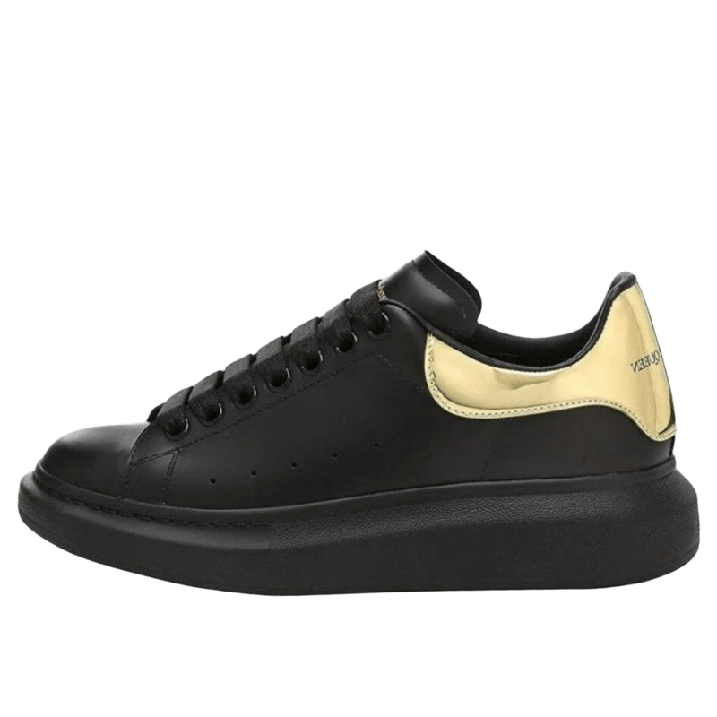Alexander McQueen Black Leather Unisex Sneakers