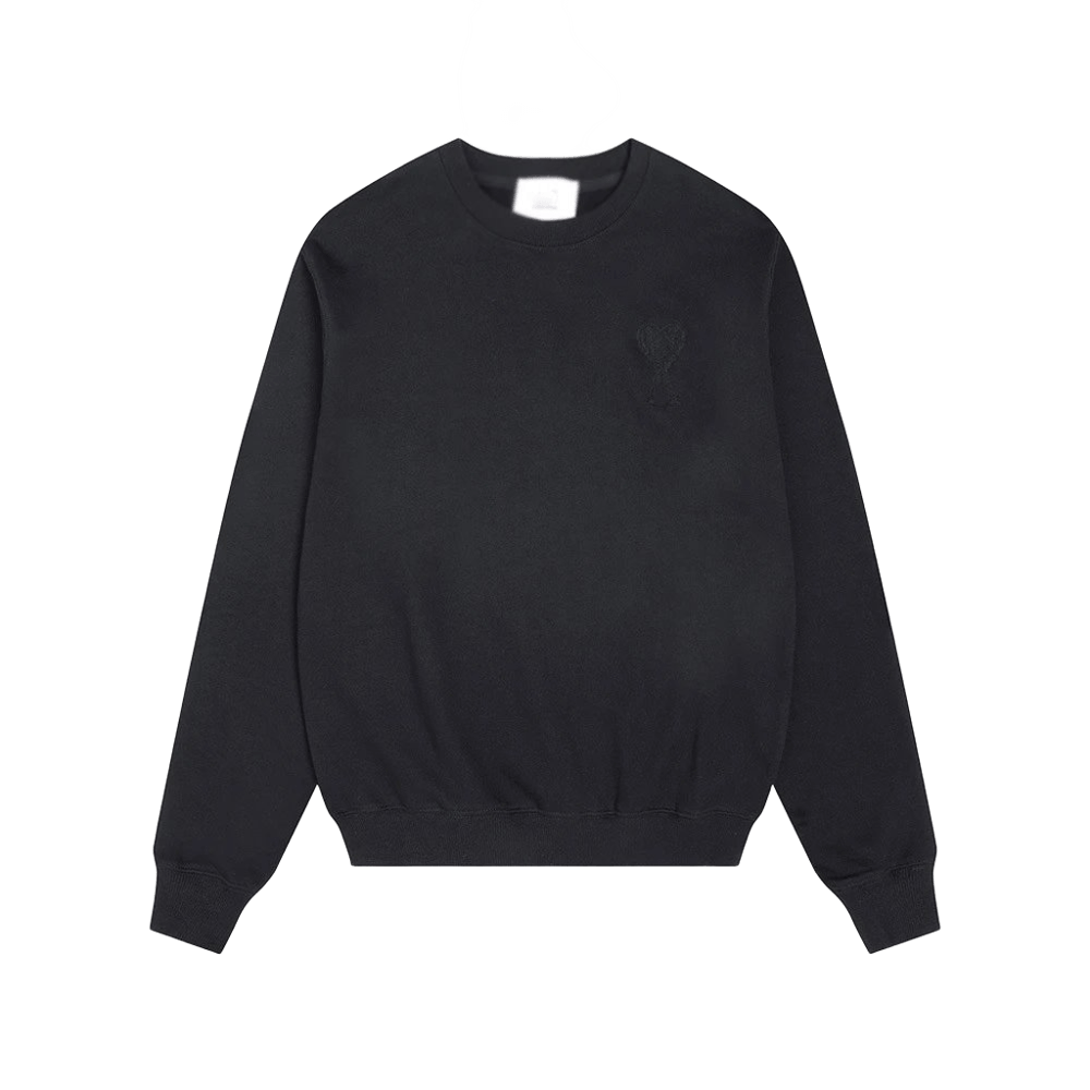 Amiclams Black Cotton Hoodie: Unisex, Warm & Cozy