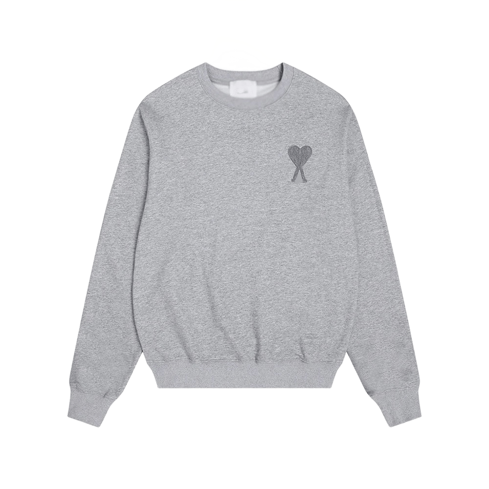 Amiclams Gray Hoodie: Premium Cotton, Warm Unisex Pullover