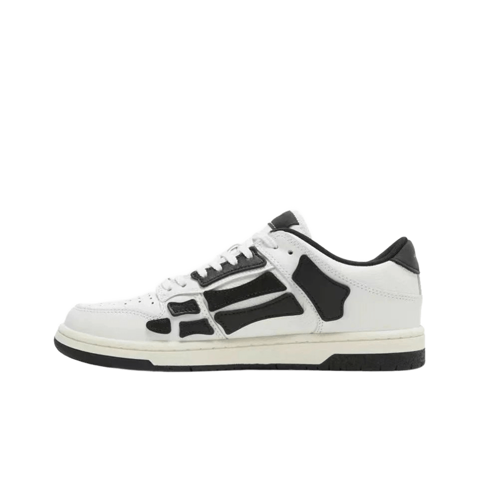 Amiri Black & White Leather Unisex Sneakers