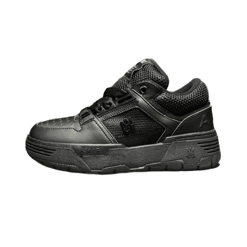 Amiri Classic Black Leather & Mesh Sneakers | Unisex