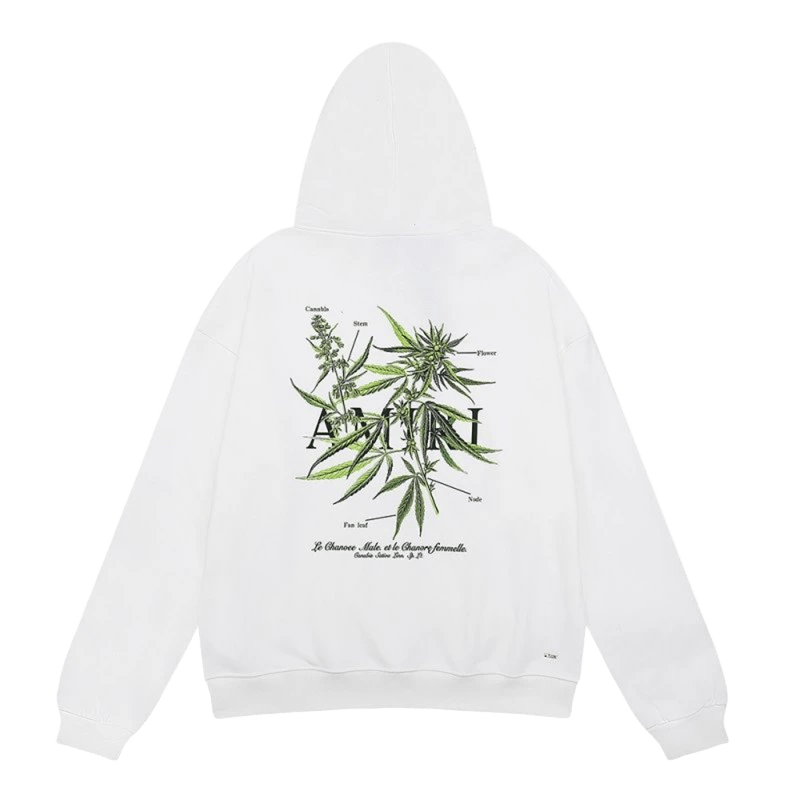 Amiri White Hoodie: 90s Retro Streetwear, Unisex