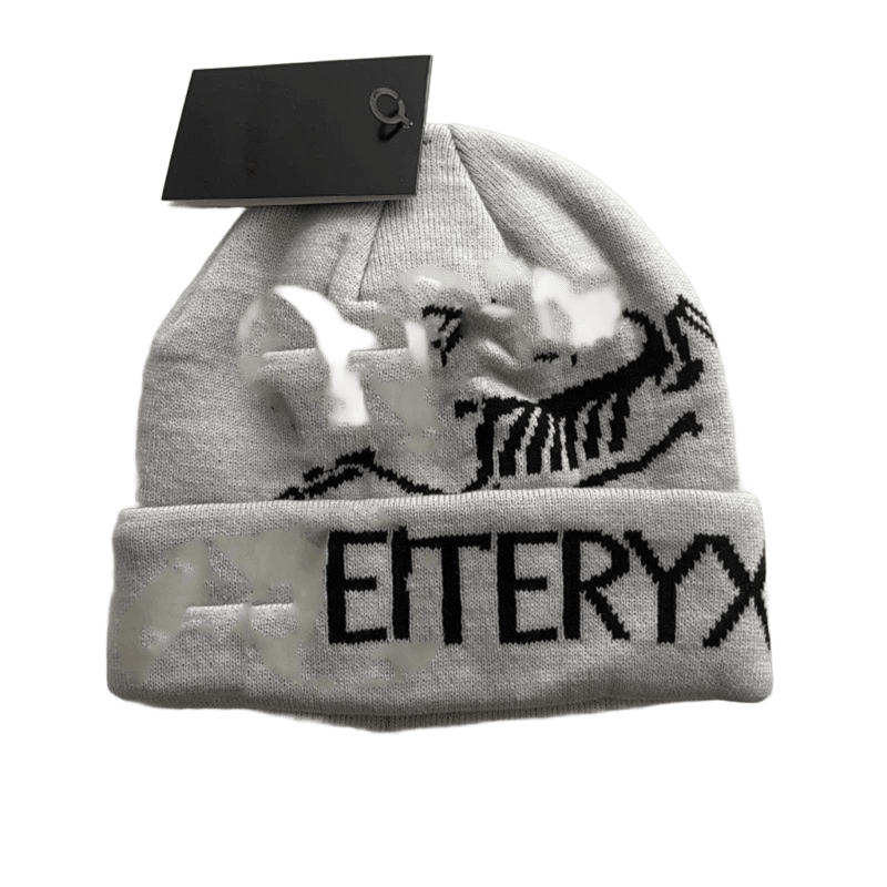 Arc'teryx Light Gray Knit Beanie: Unisex Winter Hat