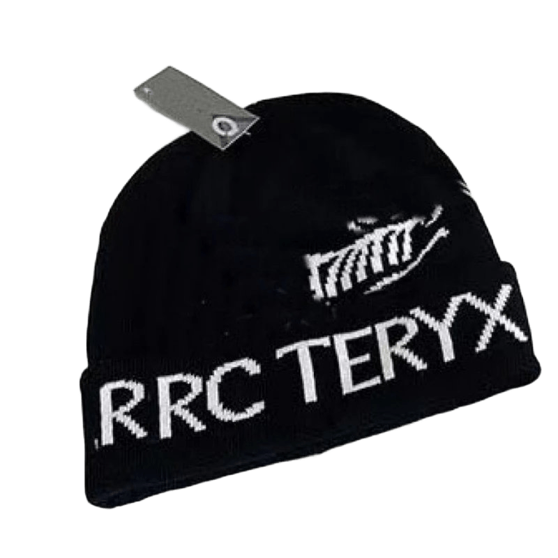 Arc'teryx Unisex Black Wool Beanie: Warm Winter Hat