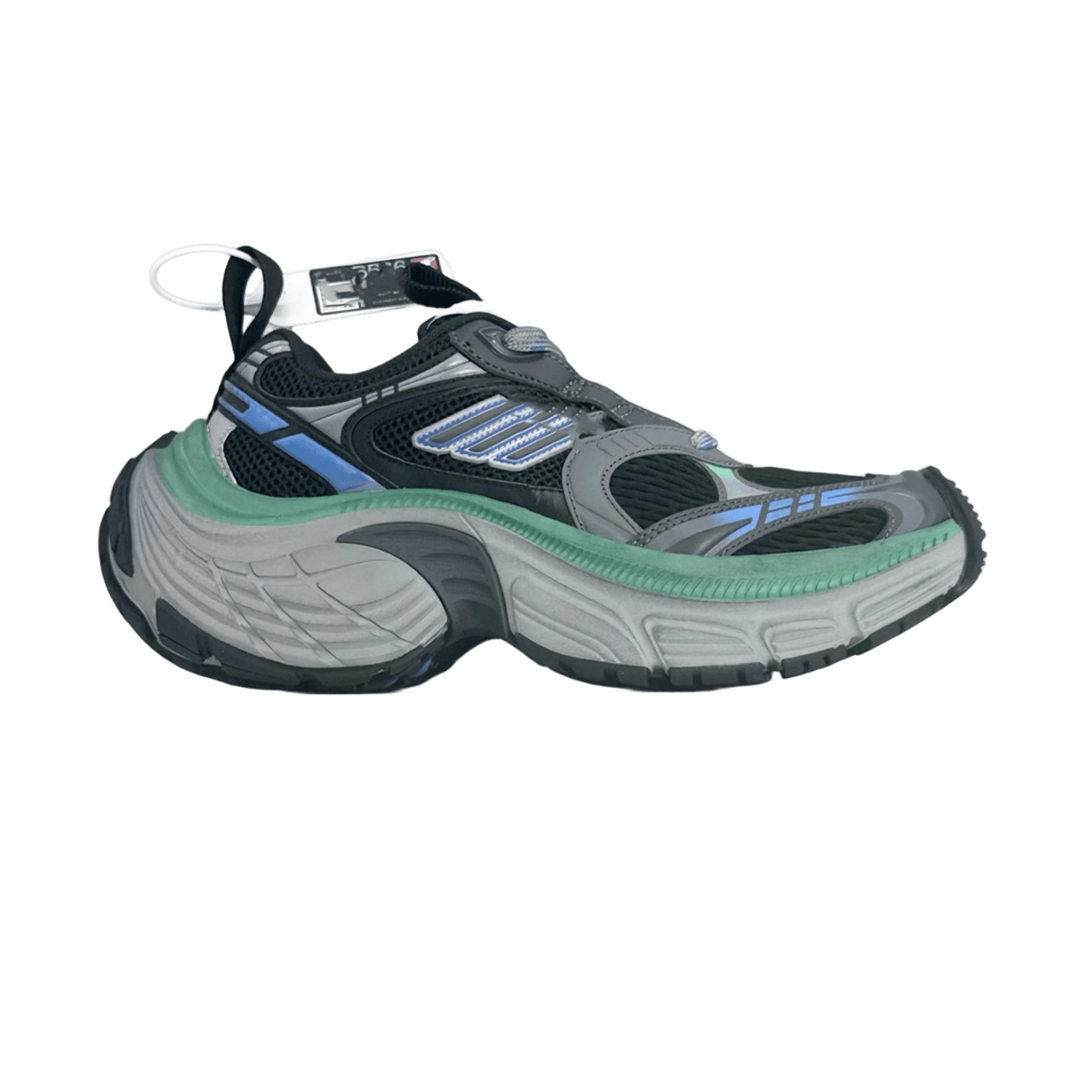 Balenciaga 90s Chunky Sneaker in Grey, Black, Blue, Green