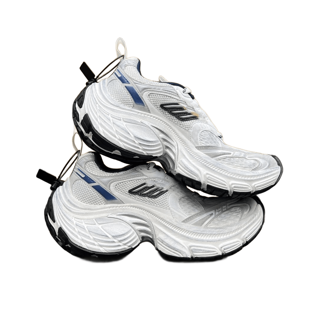 Balenciaga 90s Retro White Mesh Chunky Sneakers Unisex