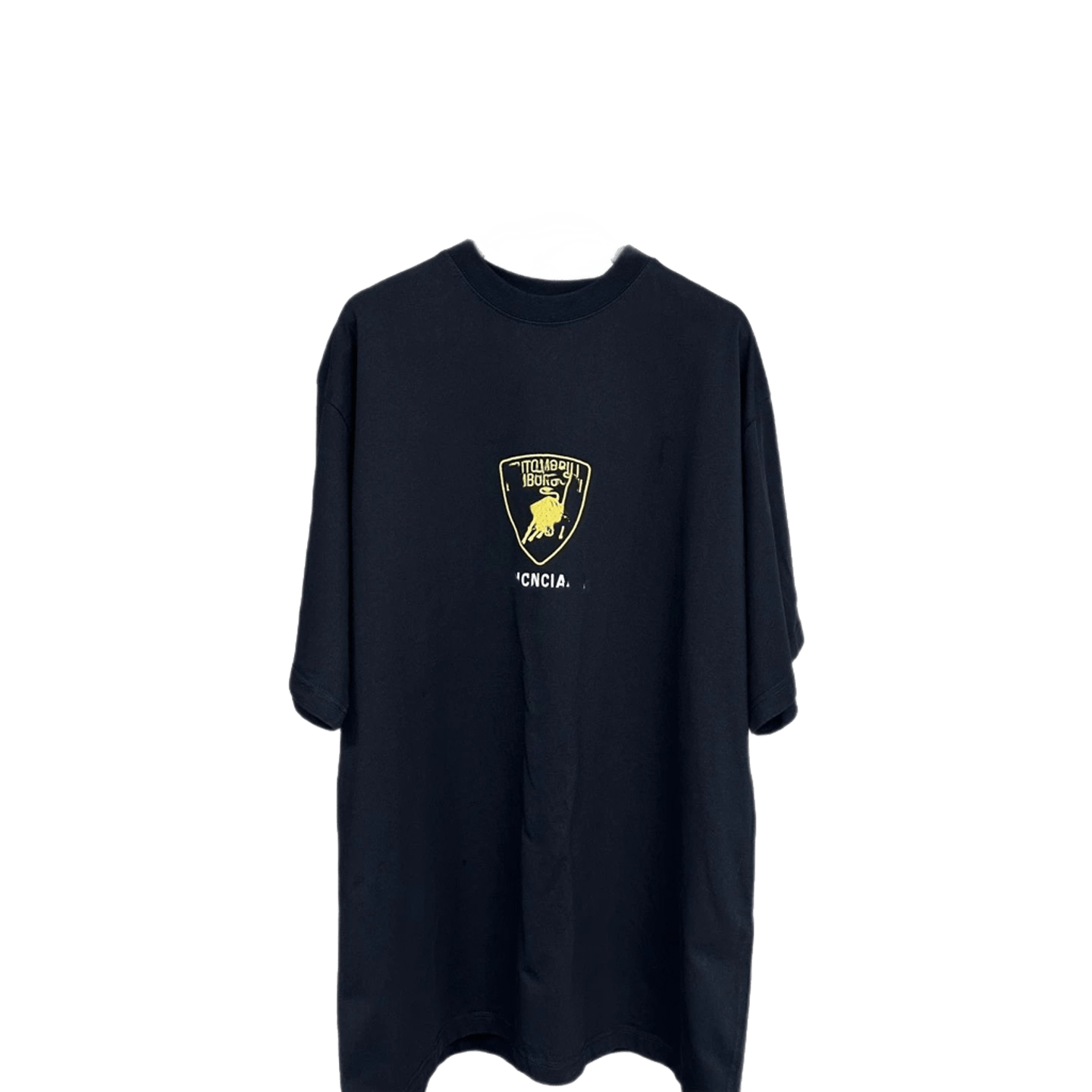 Balenciaga Black Graphic T-Shirt: Unisex Streetwear