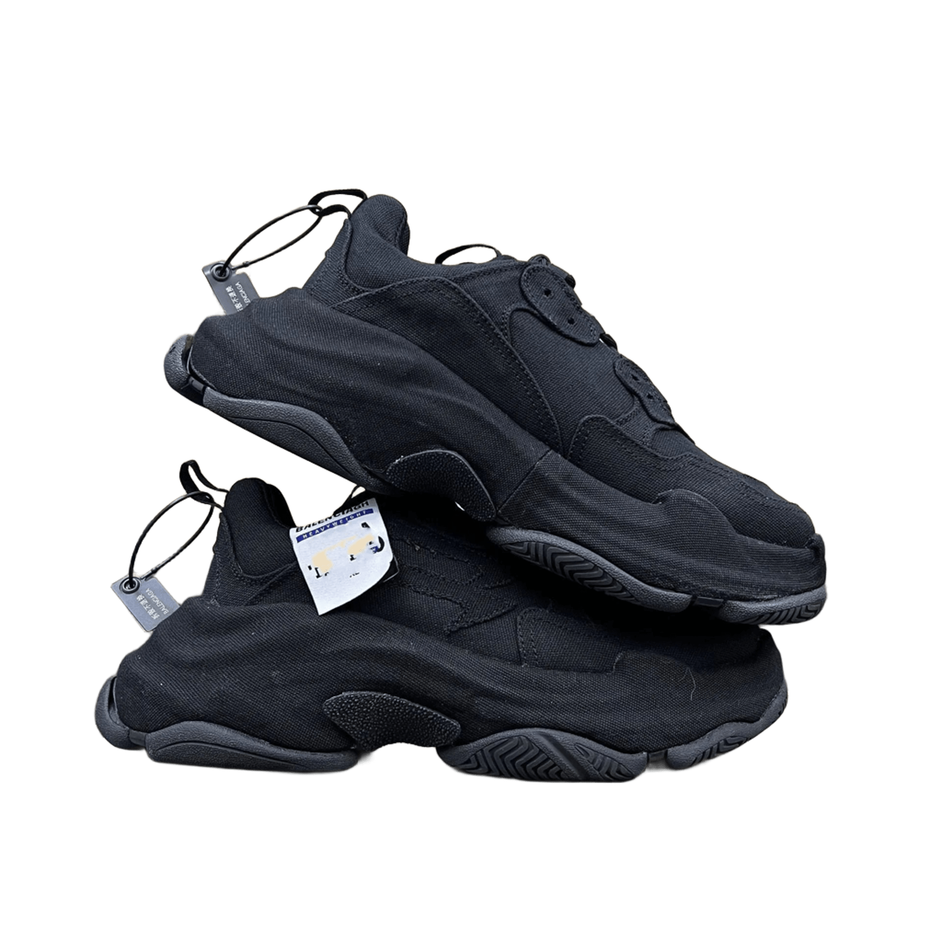 Balenciaga Black Unisex Sneakers - Avant-Garde Style