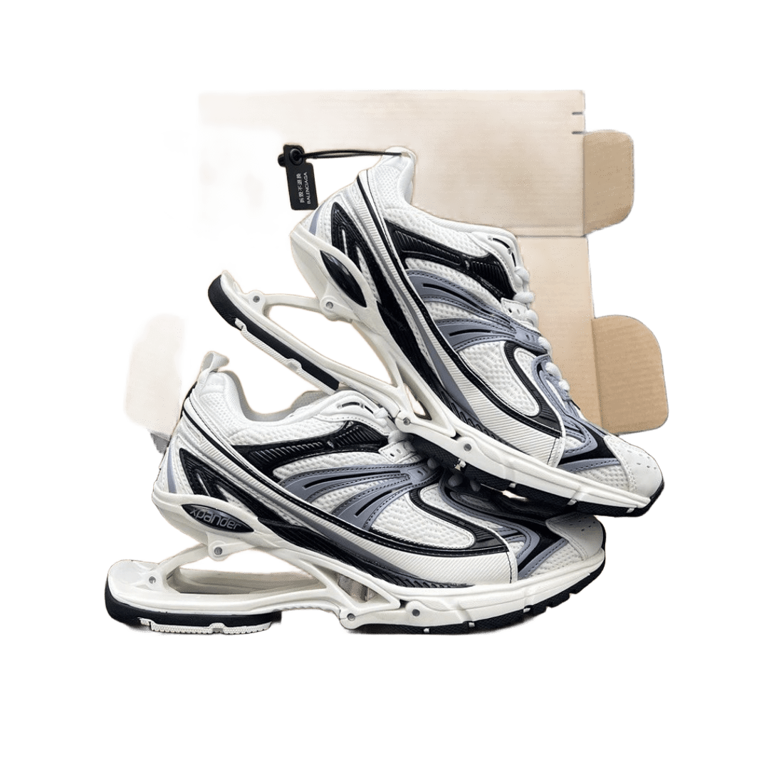 Balenciaga Chunky Sneakers White Black Grey Mesh Unisex