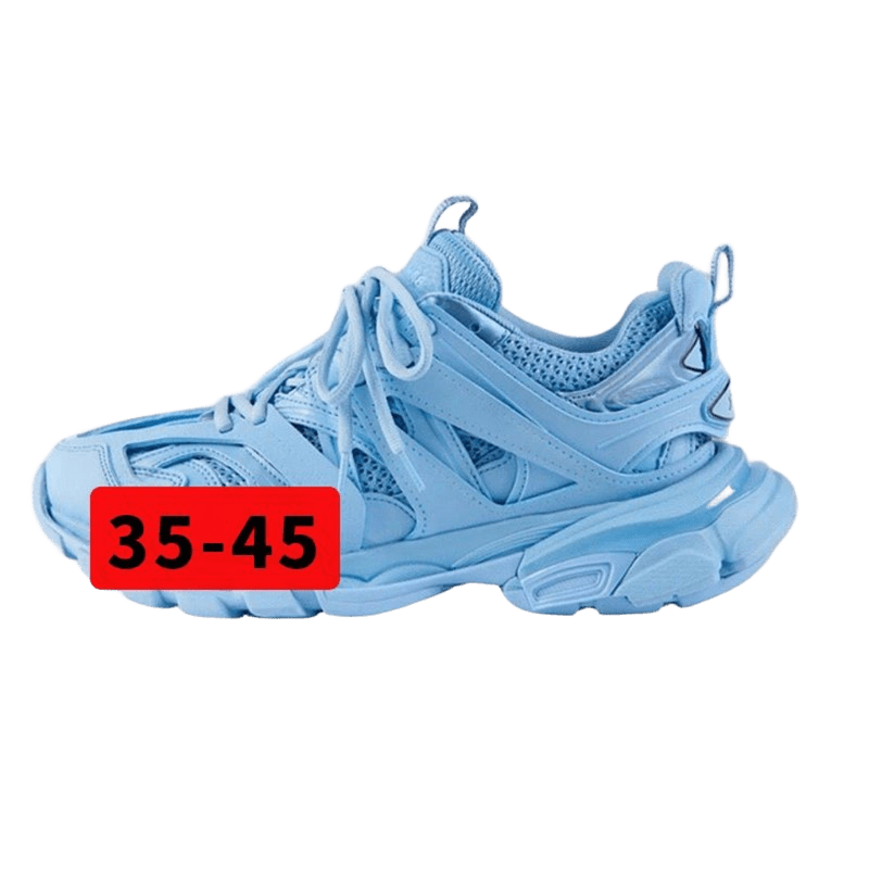 Balenciaga Chunky Trainer Light Blue Mesh Unisex Sneakers