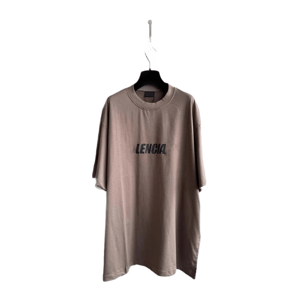 Balenciaga Khaki Cotton T-shirt: Unisex Streetwear