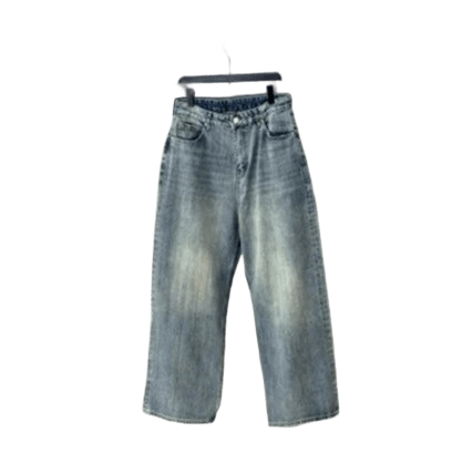 Balenciaga Light Blue Washed Denim Jeans | Unisex