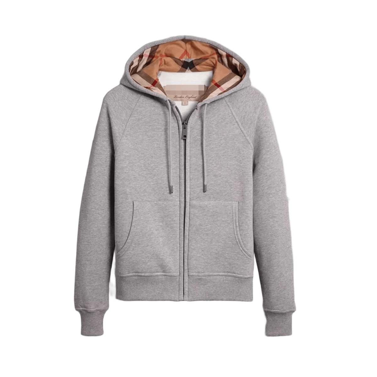 Balenciaga Light Grey Hoodie: Classic Cotton Unisex Pullover
