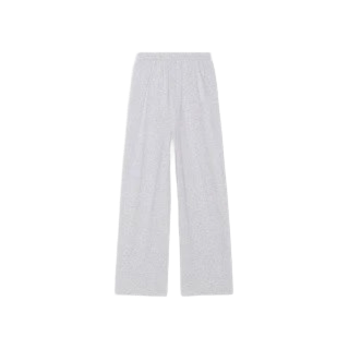 Balenciaga Light Grey Straight-Leg Pants: Unisex Casual
