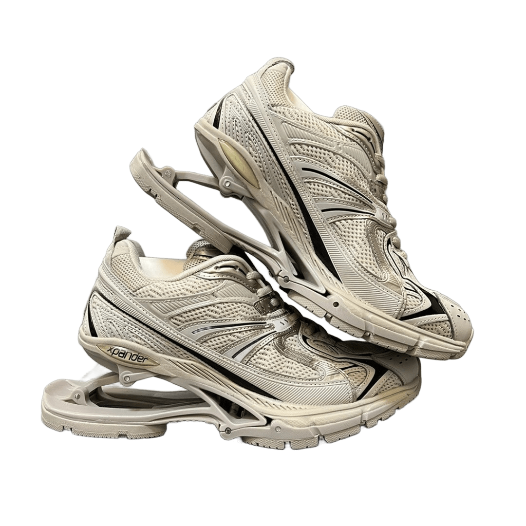 Balenciaga Track Off-White Mesh Sneakers, Unisex