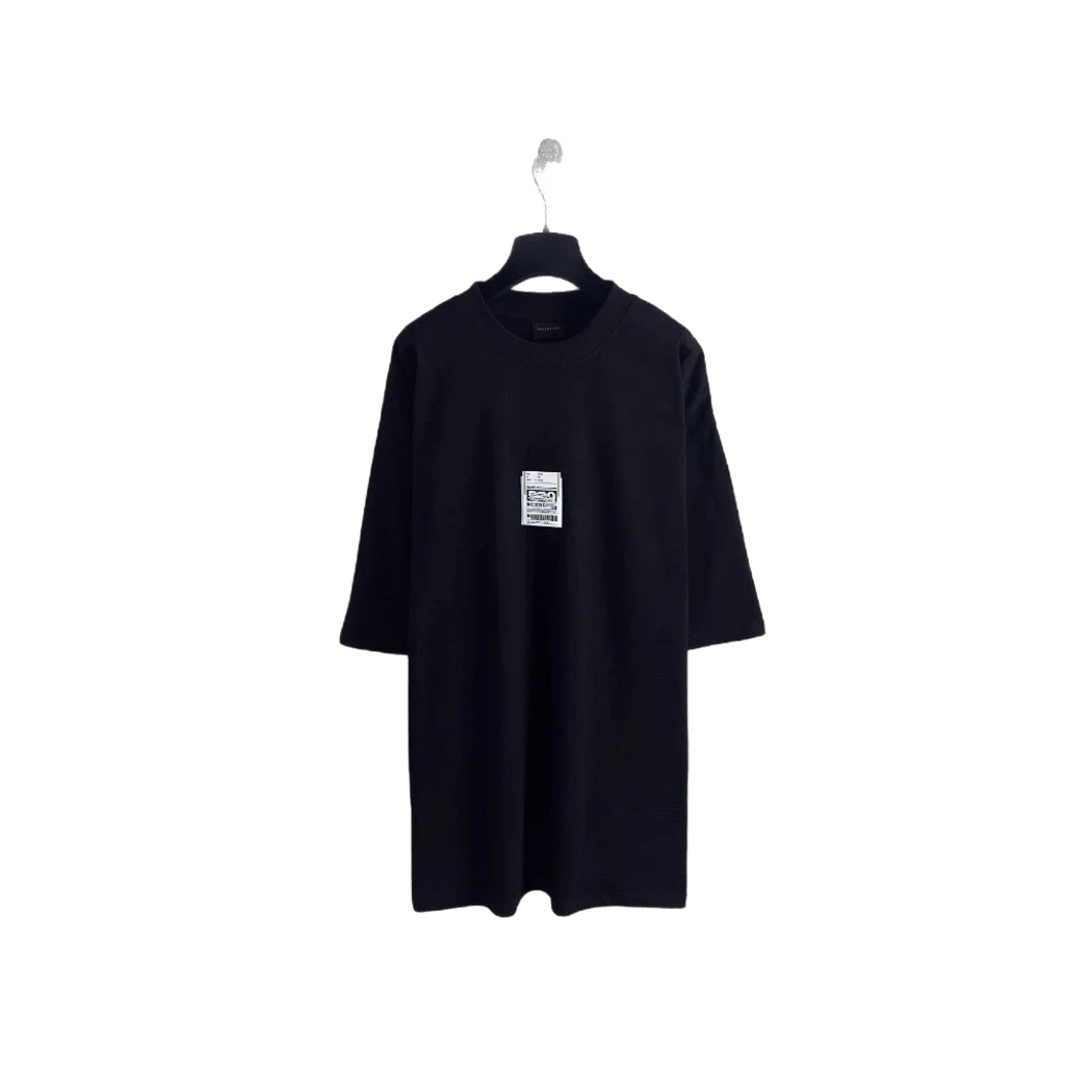 Balenciaga Unisex Black Cotton T-Shirt