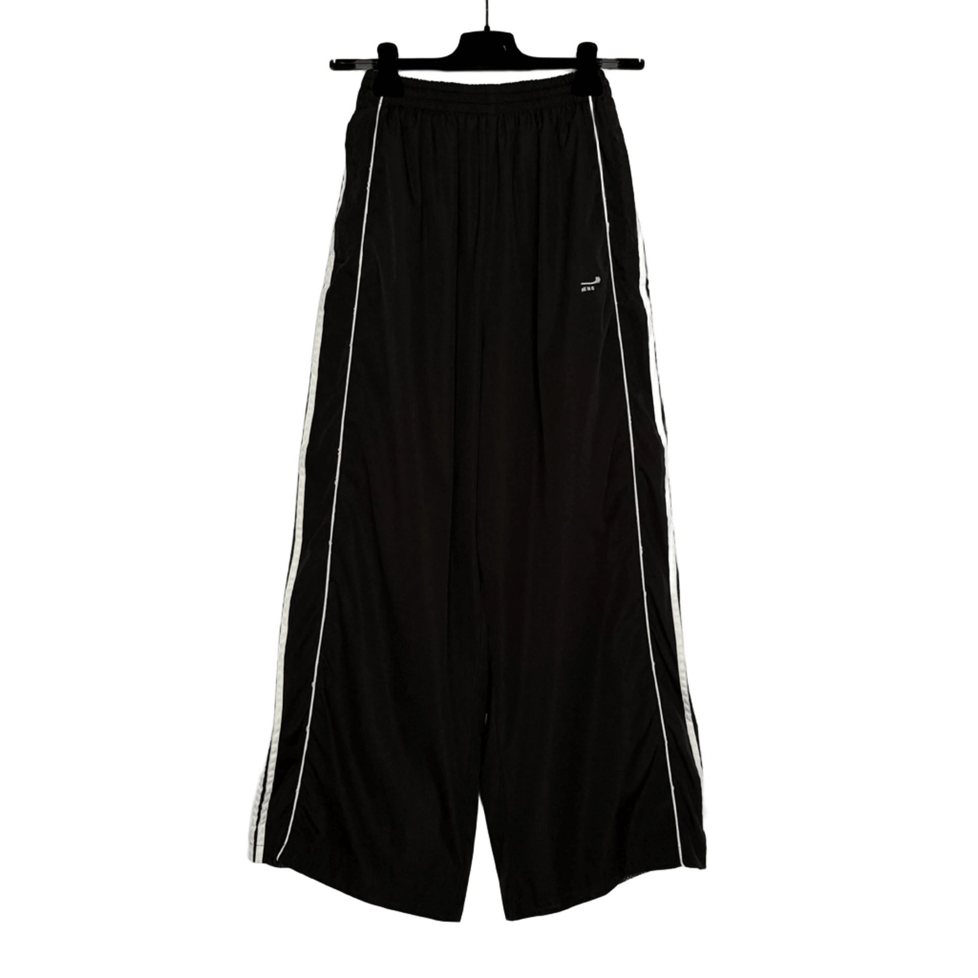 Balenciaga Unisex Black Pants - Soft Streetwear Style