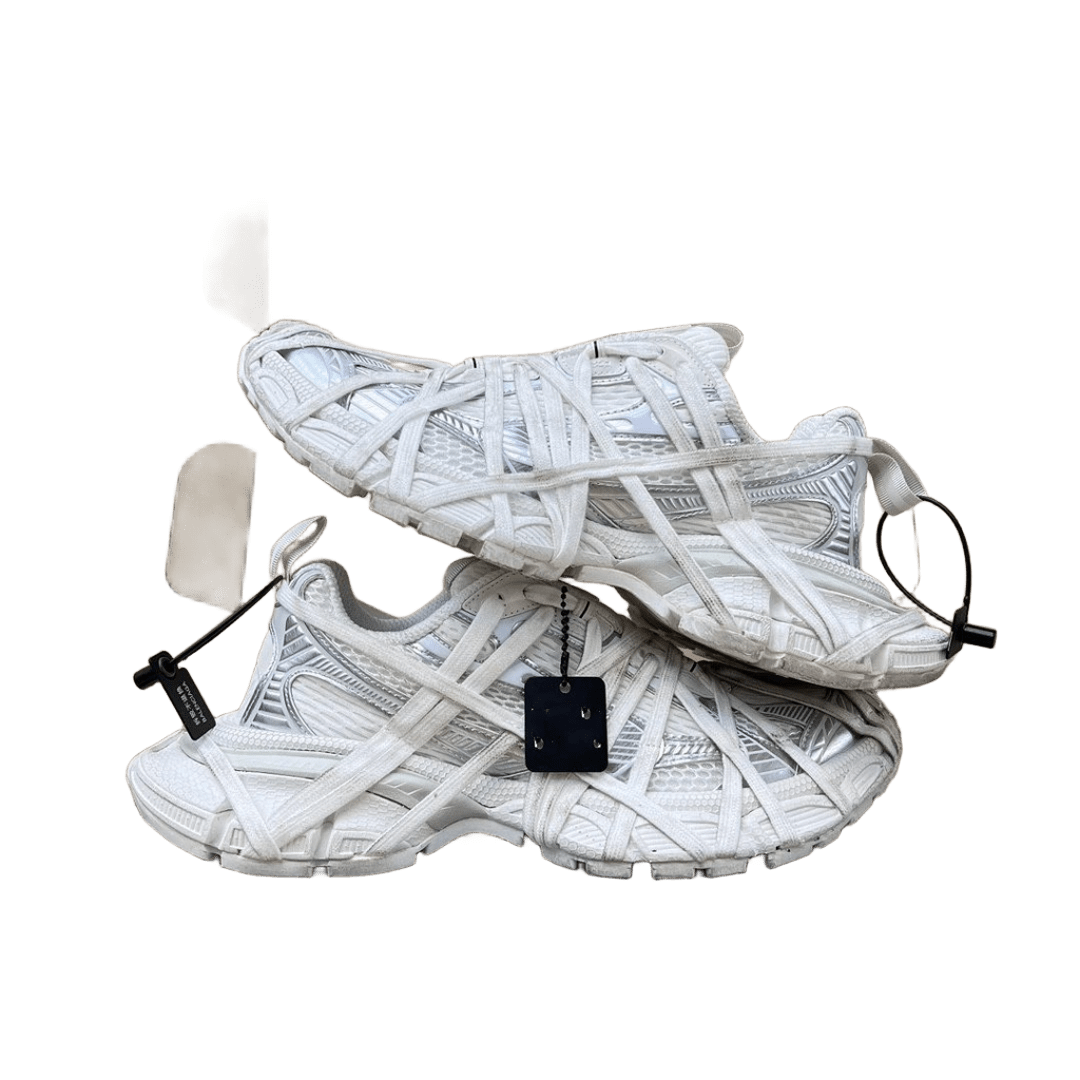 Balenciaga Unisex White Sneakers: Premium Comfort & Style