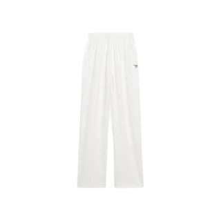 Balenciaga White Relaxed Chinos: Soft Unisex Minimalist Pants