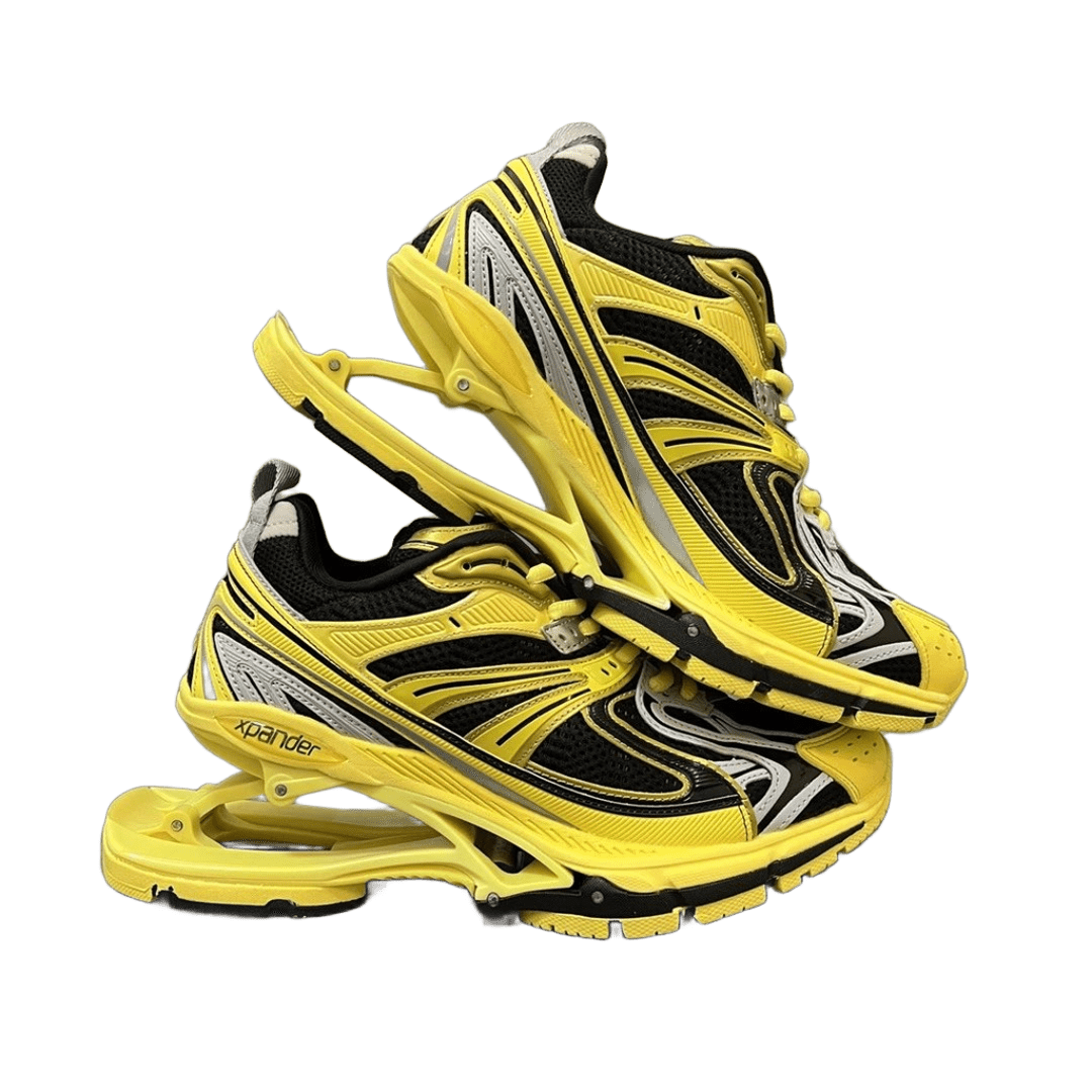 Balenciaga Yellow/Black Mesh Unisex Sneakers