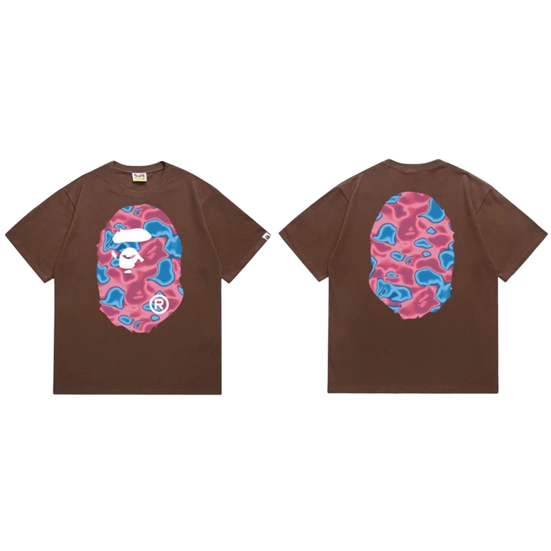 Bape Brown Classic T-Shirt: 90s Streetwear, Iconic Ape Camo