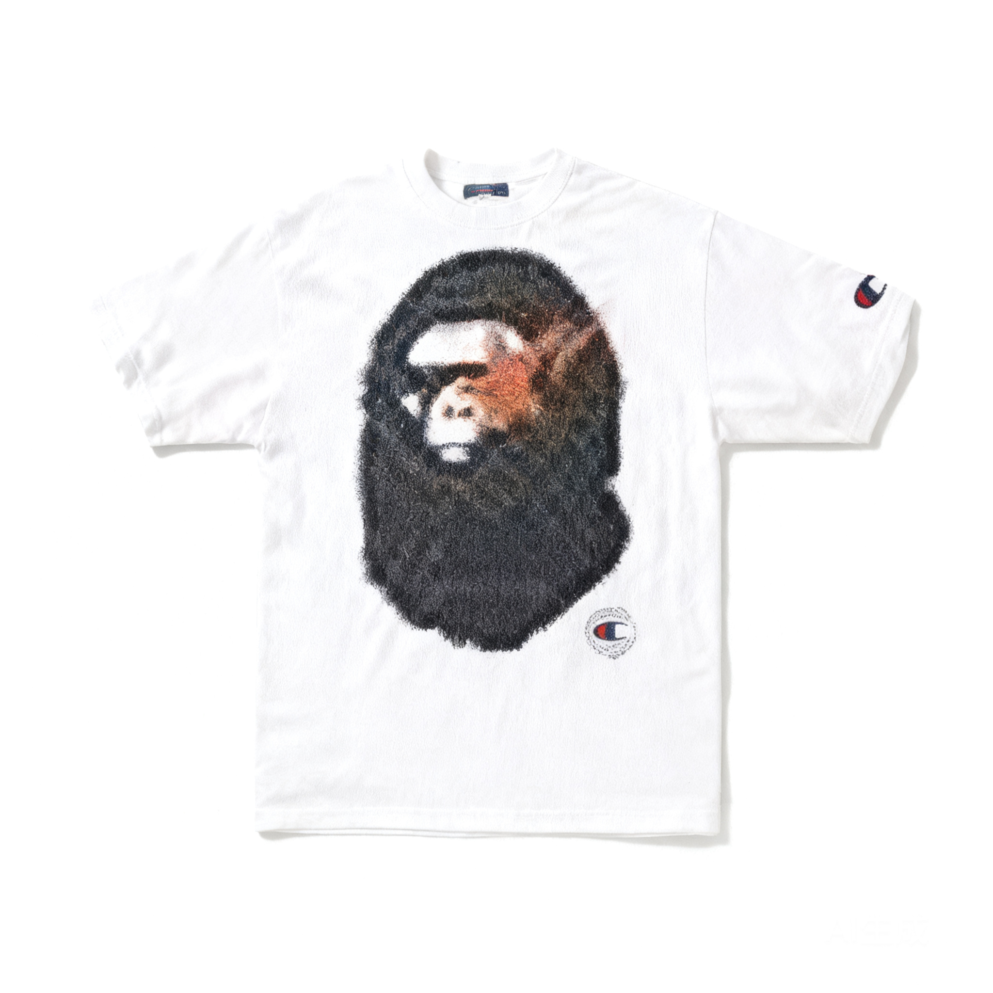 BAPE White Ape Head T-Shirt: Unisex Streetwear Cotton Tee
