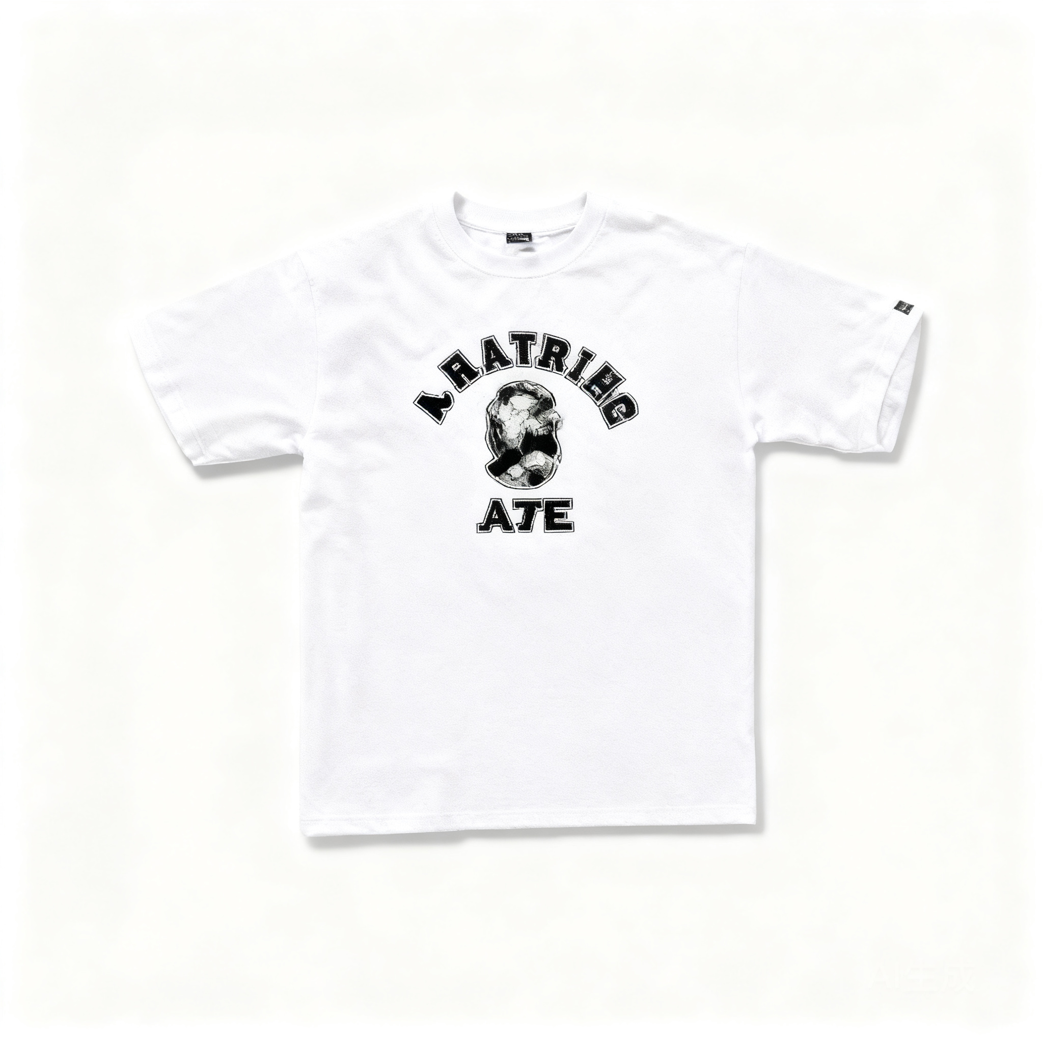 BAPE White Ape Head Tee: Unisex Cotton Streetwear
